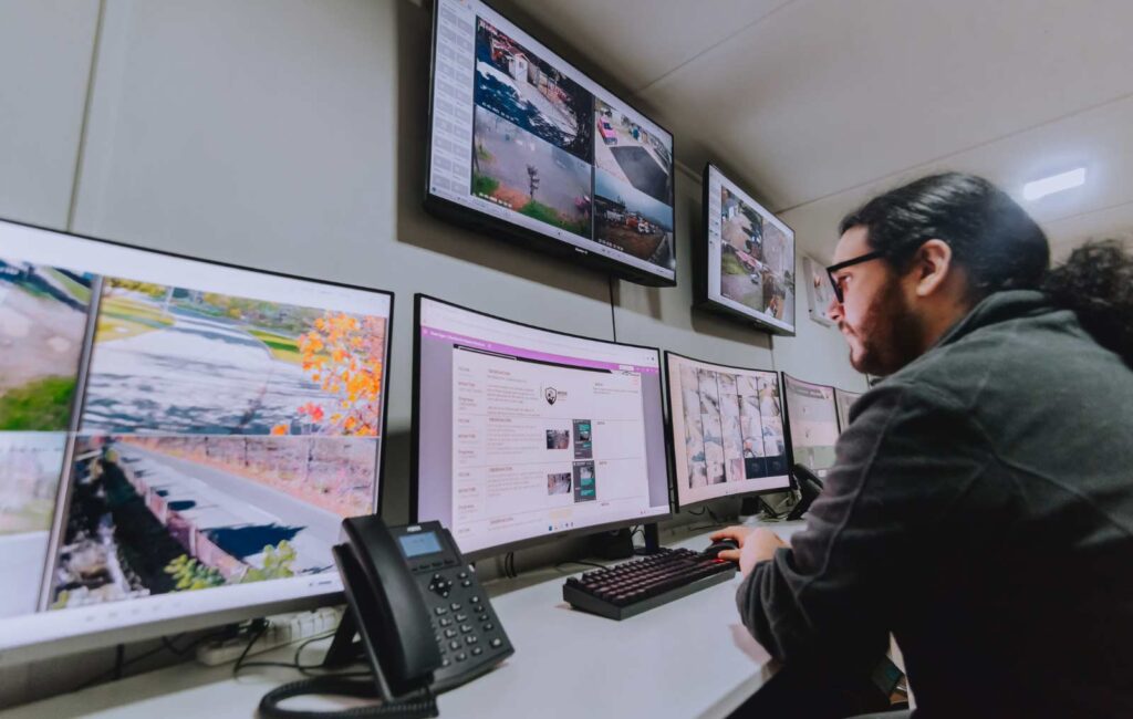 central de monitoreo profesional